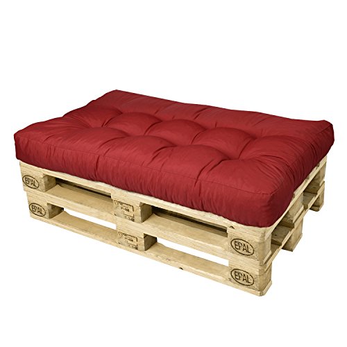 Auflage für Palettenmöbel rot