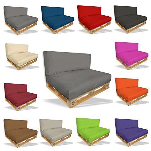 Palettenrückenkissen im 2er Set