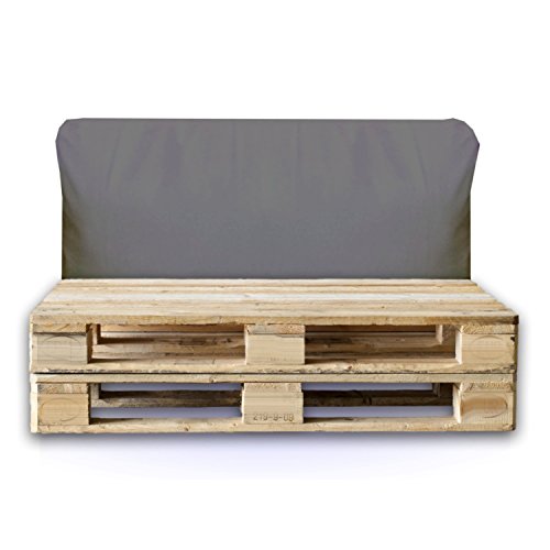 Rückenlehne als Palettenrückenkissen