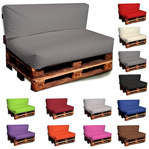 Palettenkissen - 2er Set verschiedene Farben