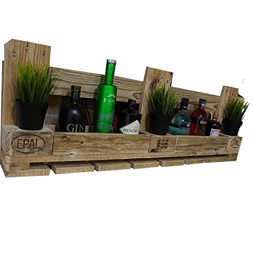 Weinregal Mit Glashalter Aus Paletten Paletten Weinregal