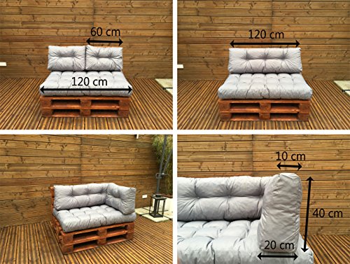 Palettenkissen verschiedene Farben