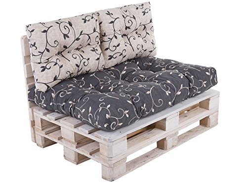 Palettenkissen + Rückenkissen