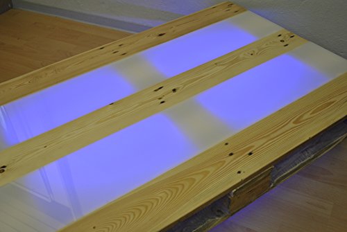 Beleuchteter Palettenisch