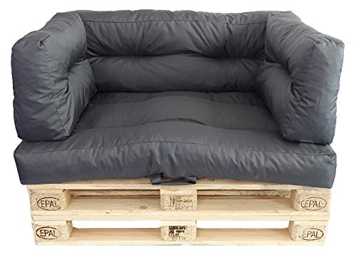 Moderne Seitenkissen graphit