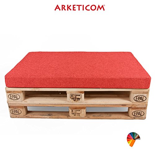 Paletten Matratze orange