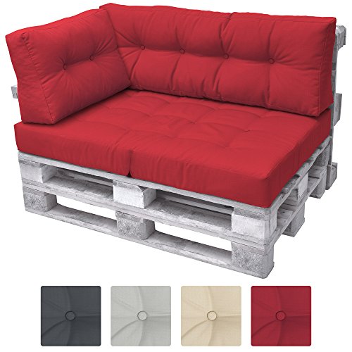 Premium Seitenkissen Rot