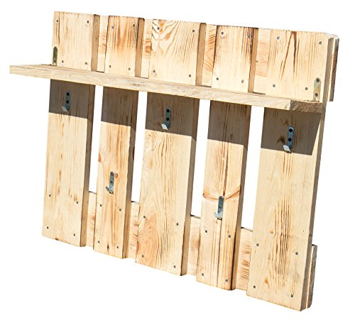 Garderobe aus Euro-Paletten