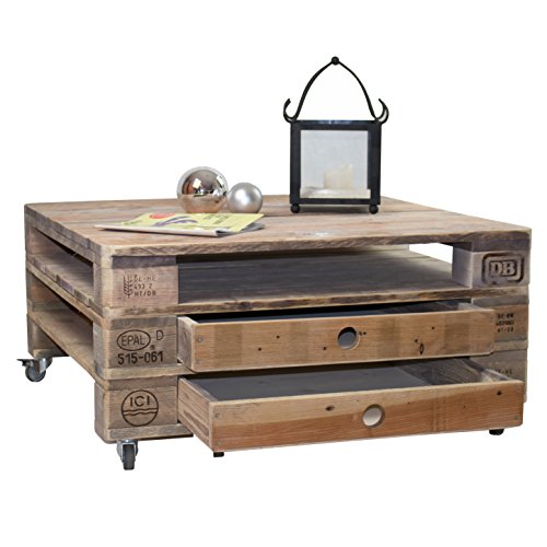 massiver Palettentisch