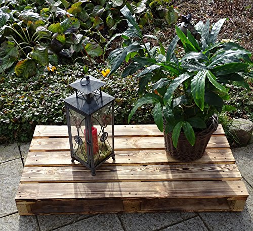 Geflammte Europalette